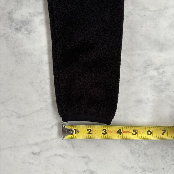 LRL Ralph Lauren Active Women Small Black Fleece Purple Quilted Full Zip Jacket - Picture 12 of 12